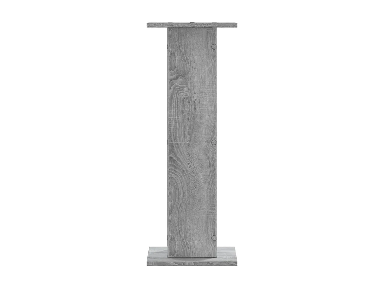 Lautsprecherständer, 2 Stück, graues Sonoma-Holzwerkstoff