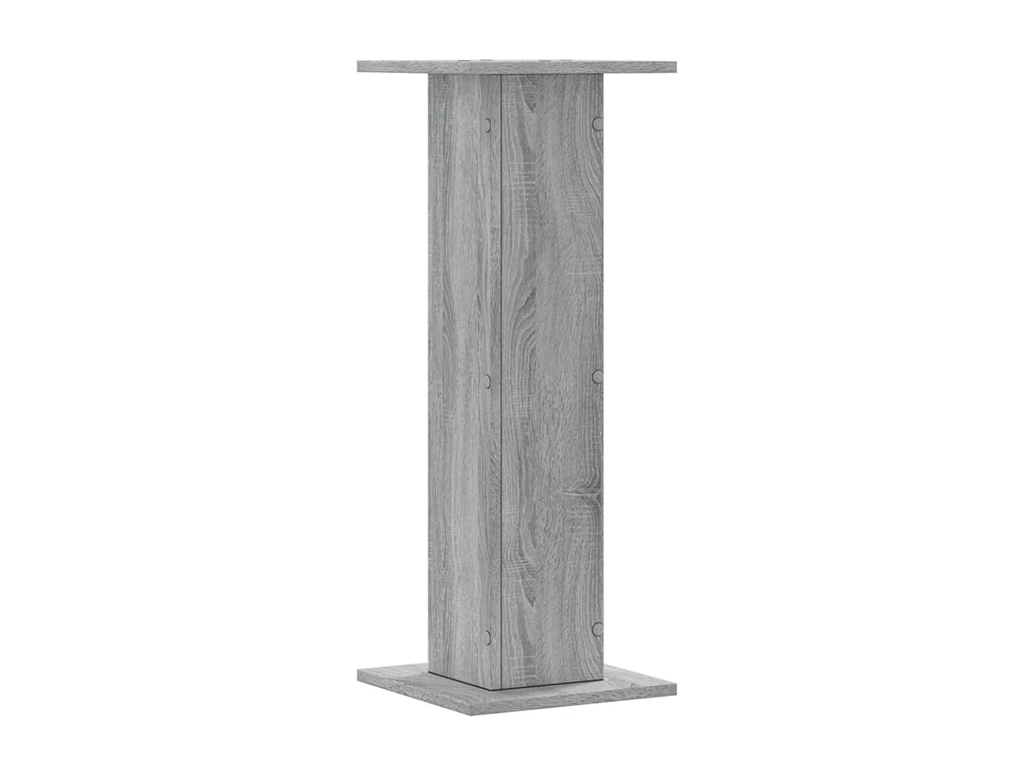 Lautsprecherständer, 2 Stück, graues Sonoma-Holzwerkstoff