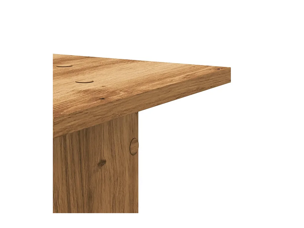 Suportes para alto-falantes 2 peças de madeira de carvalho artesanal