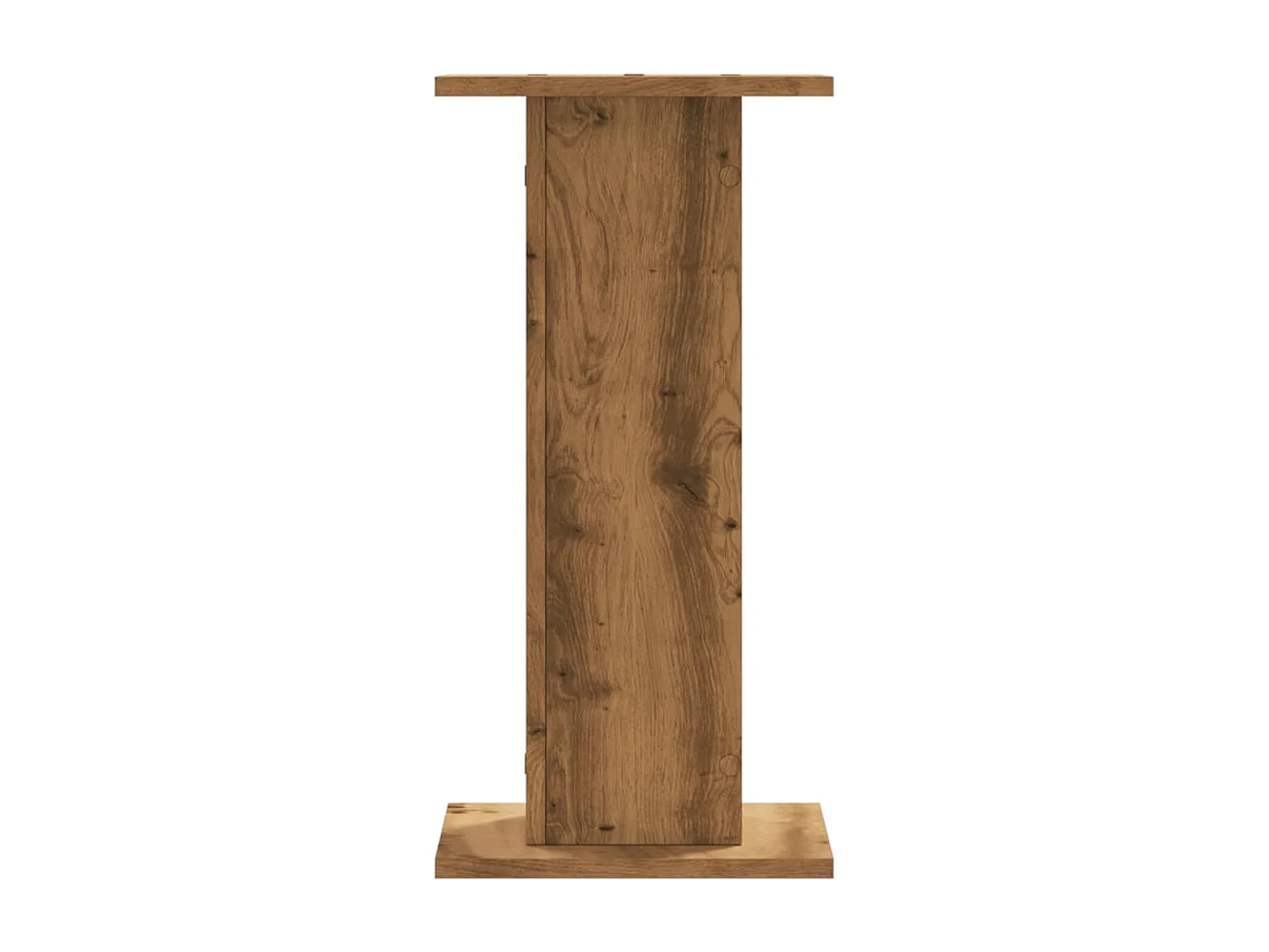 Supports de haut-parleurs 2 pcs chêne artisanal bois ingénierie