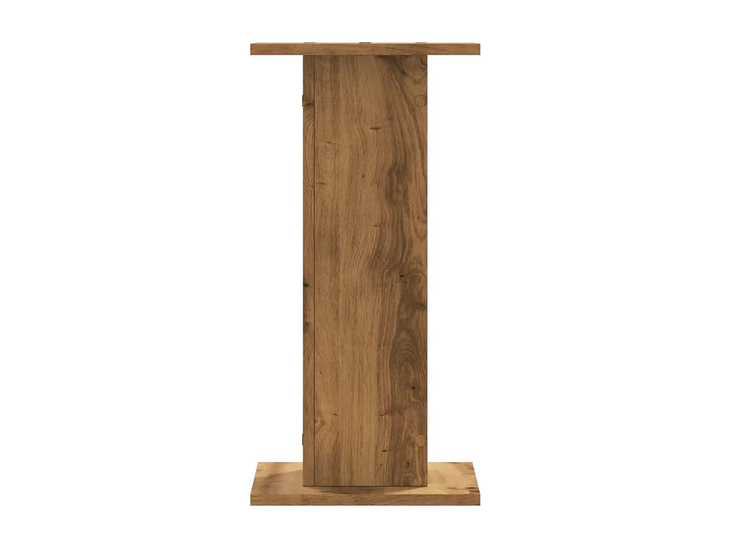 Supports de haut-parleurs 2 pcs chêne artisanal bois ingénierie