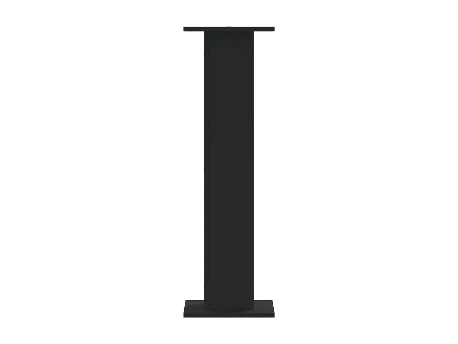 Soportes para altavoces 2 piezas de madera contrachapada negra