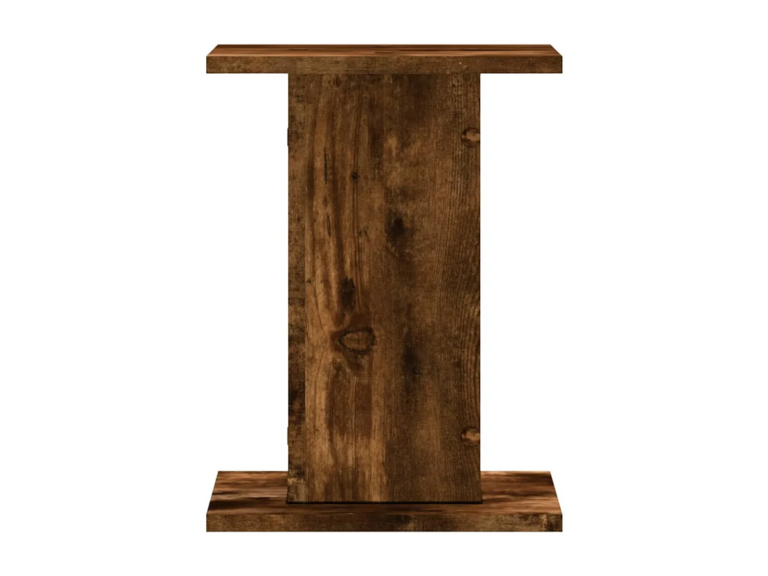 Soportes para altavoces 2 piezas de madera contrachapada de roble ahumado