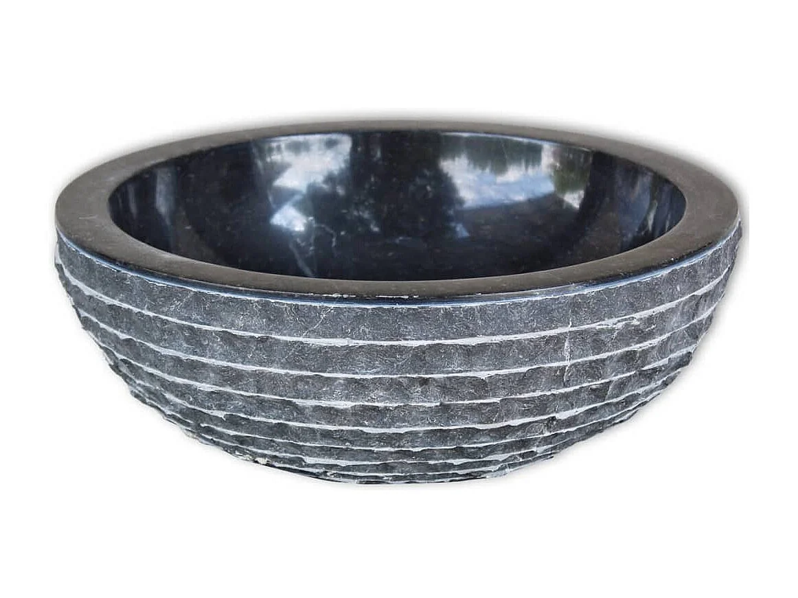 Lavabo Marbre 40 cm Noir