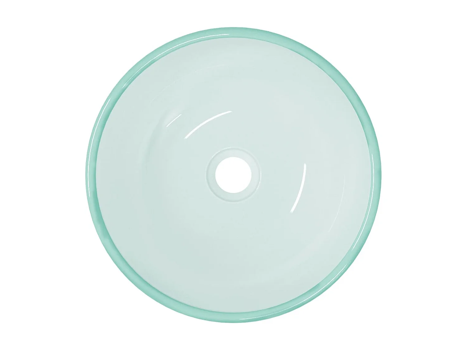 Lavabo Verre trempé 35x12 cm Dépoli