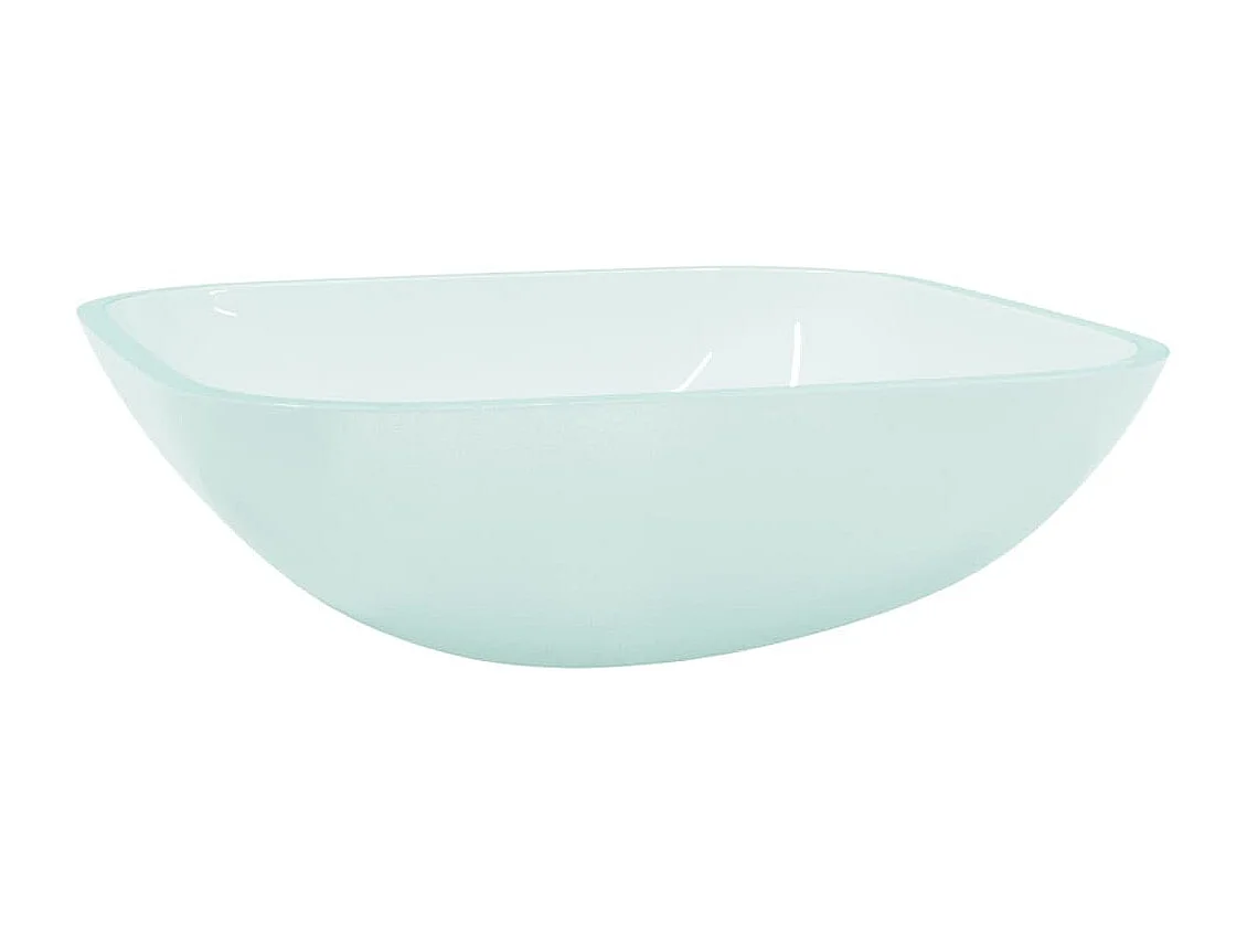Lavabo in Vetro 42x42x14 cm Satinato