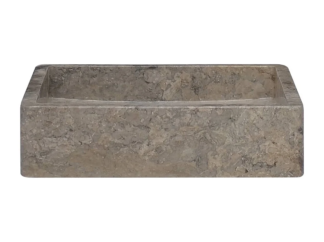 Lavabo Gris 40x40x10 cm Marbre