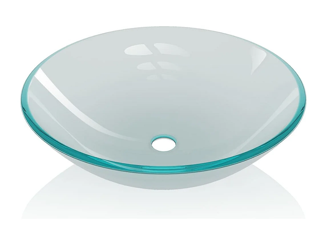 Fregadero de Vidrio Templado 42 cm Esmerilado