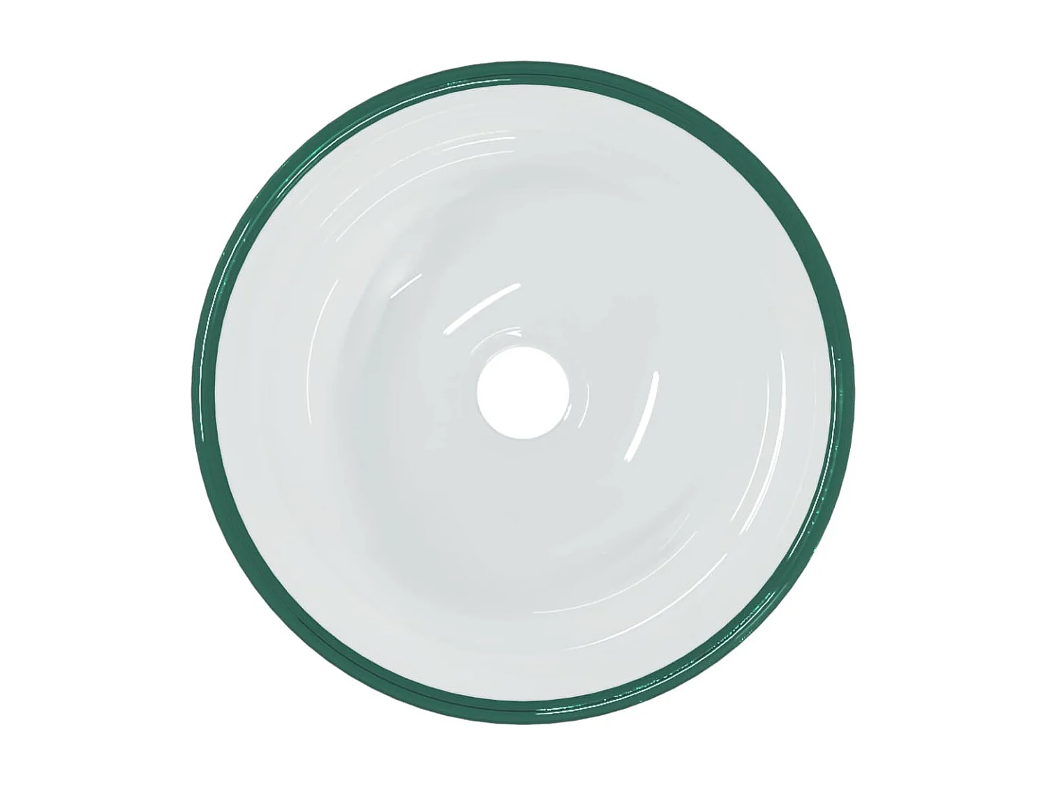 Lavabo Verre trempé 30x12 cm Transparent