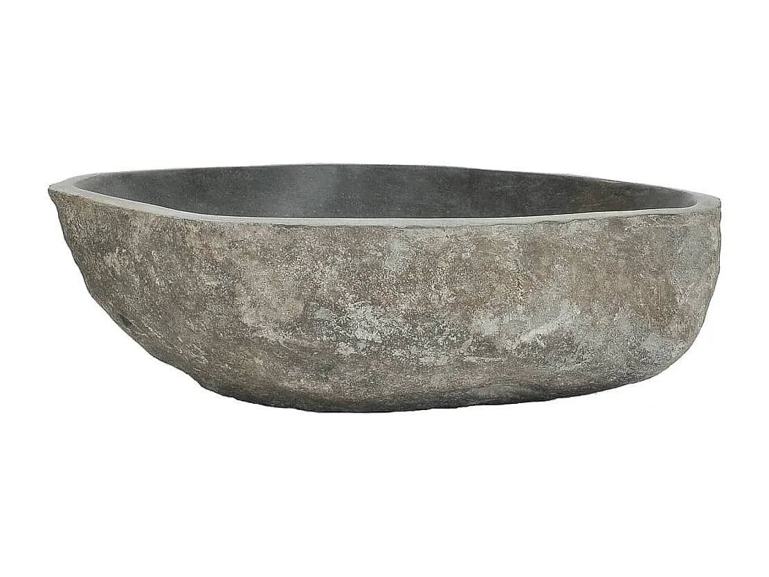 Lavabo in pietra di fiume Ovale (45-53)x(34-41) cm