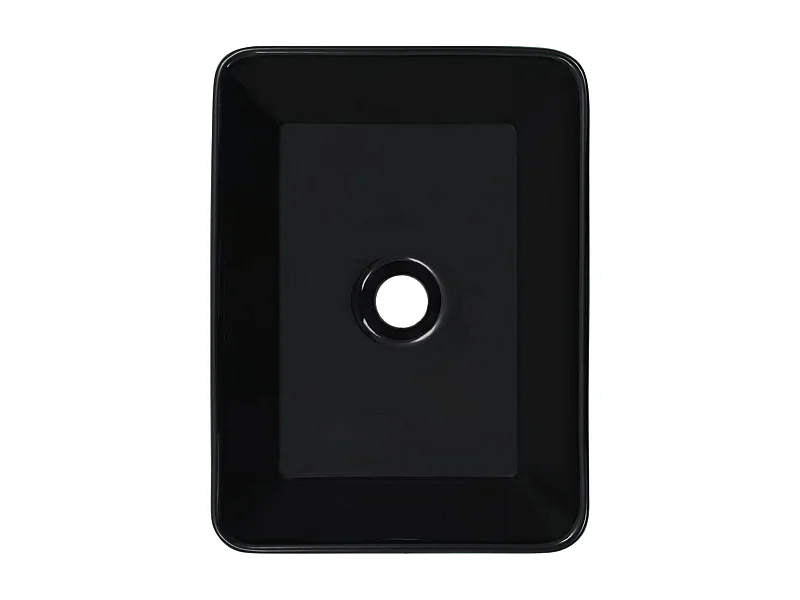 Lavabo 40x30x13 cm Ceramica Nera