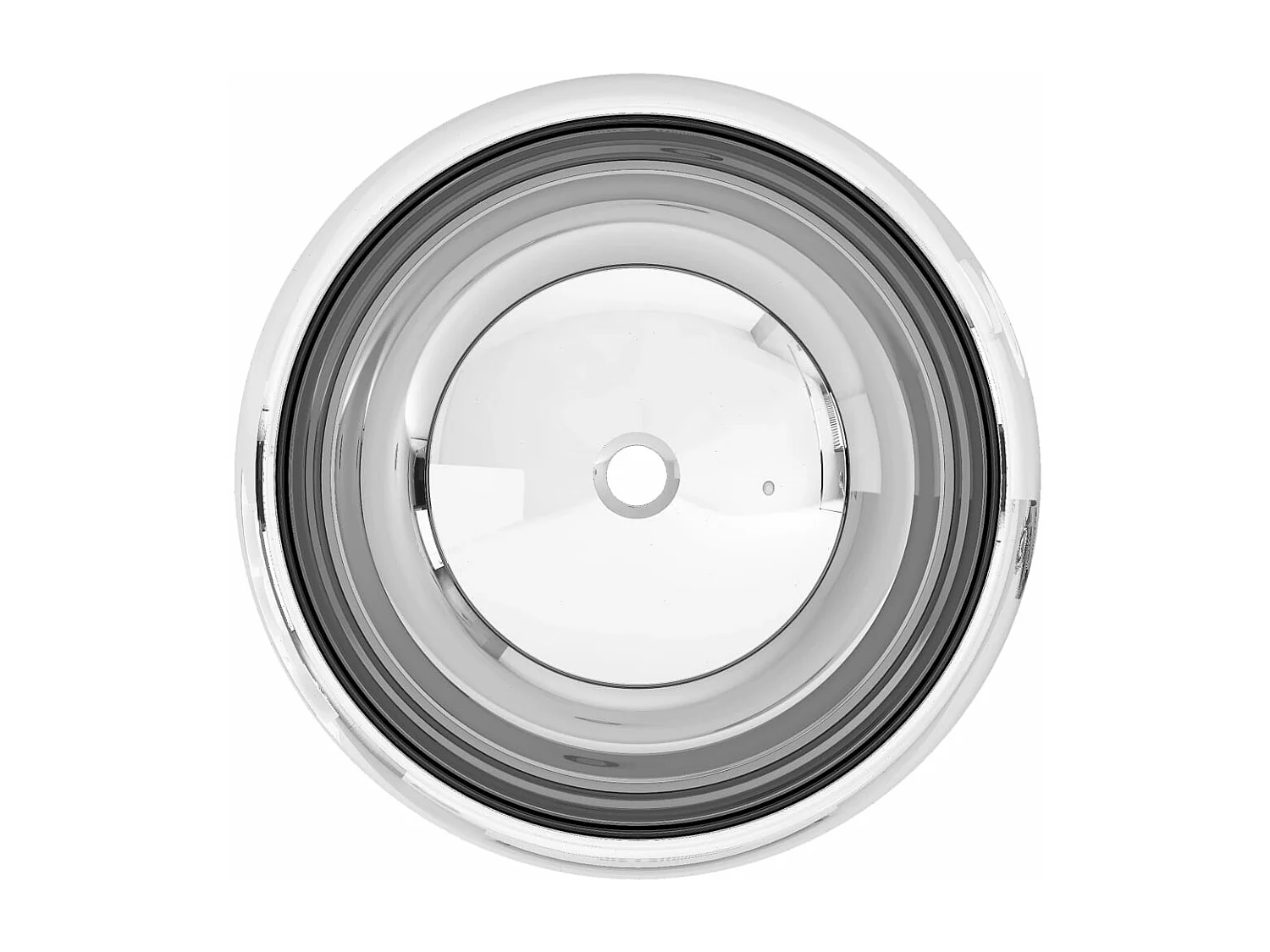 Lavabo 40 x 15 cm Cerámica Plata