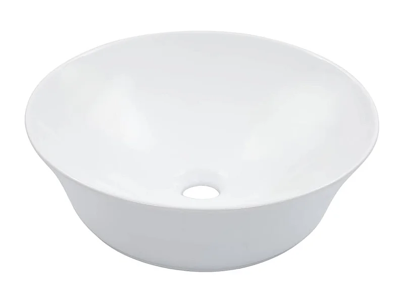 Lavabo 41x12,5 cm Céramique Blanc