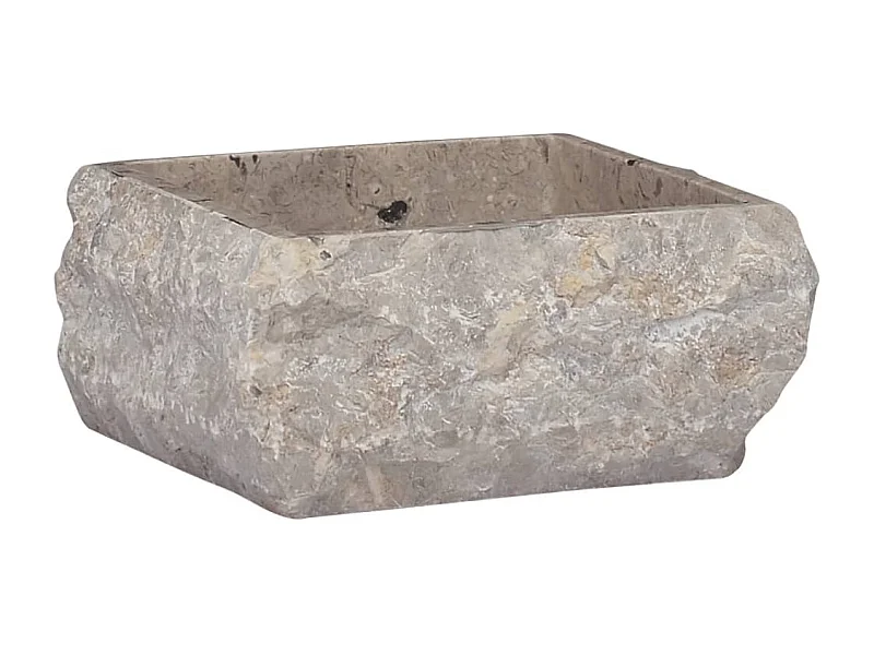 Lavabo Grigio 30x30x13 cm Marmo