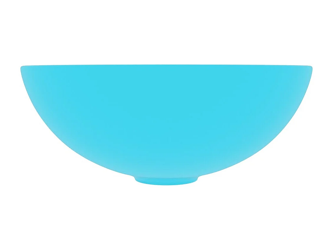 Lavabo Bagno In Ceramica Verde Tondo