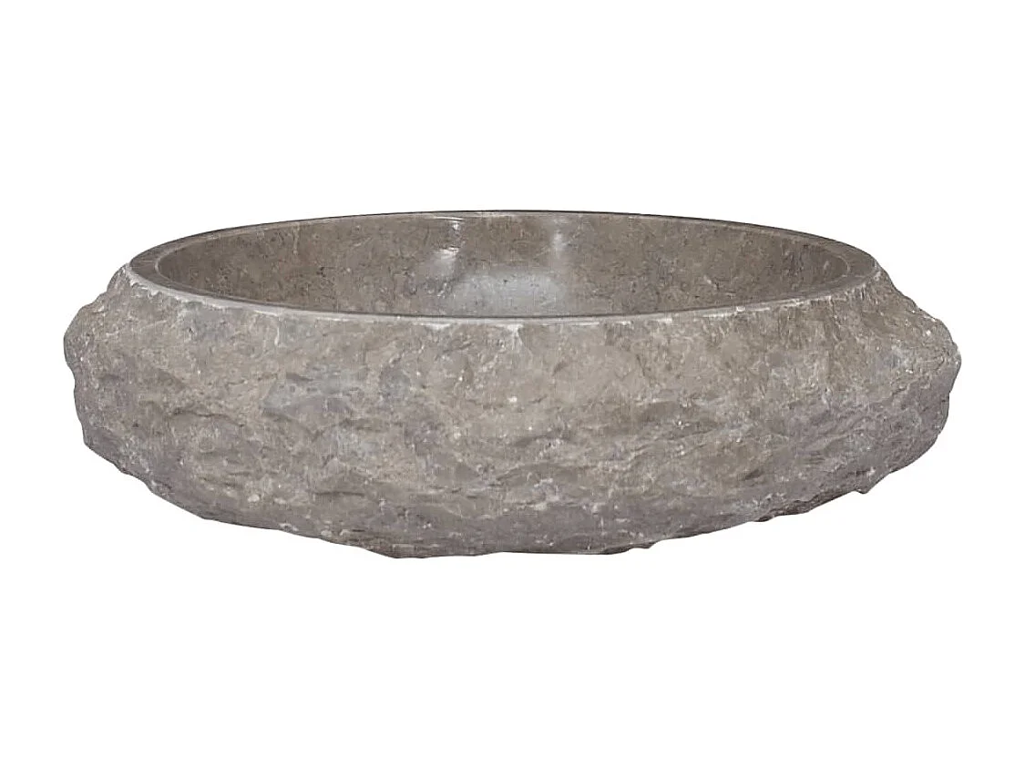 Lavabo Gris Ø40x12 cm Marbre