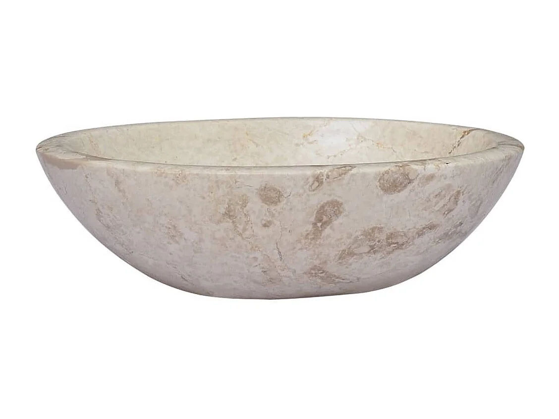 Lavabo Crema 53x40x15 cm Marmo