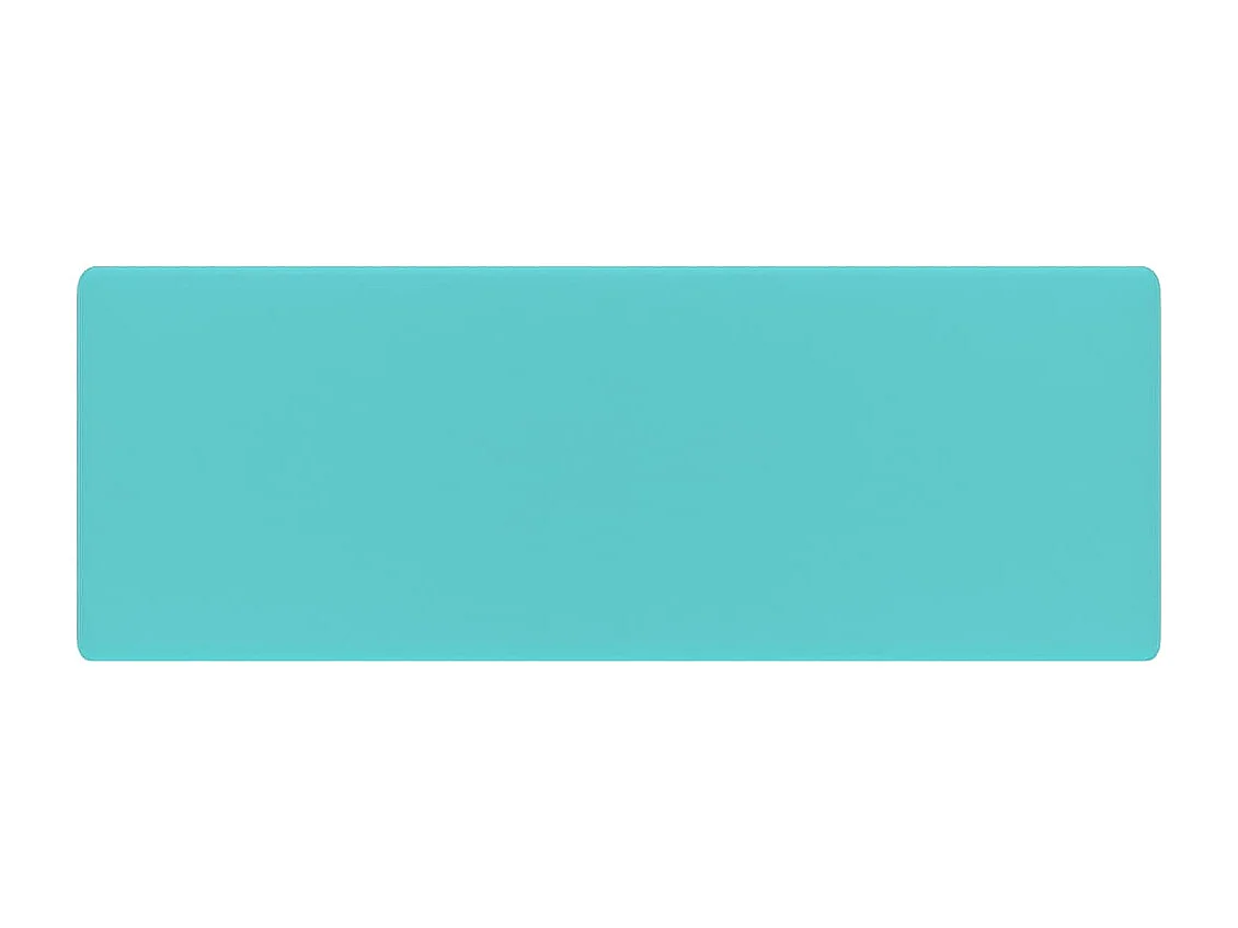 Lavabo quadrato con troppopieno Verde chiaro opaco 41x41 cm Ceramica