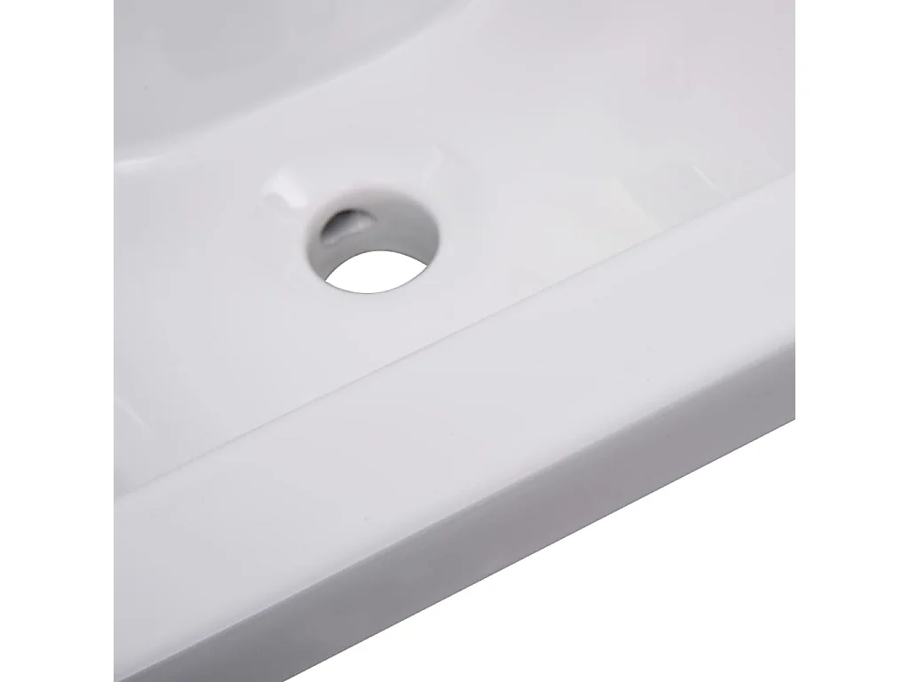 Lavello incasso 42 x 39 x 18 cm Ceramica Bianca