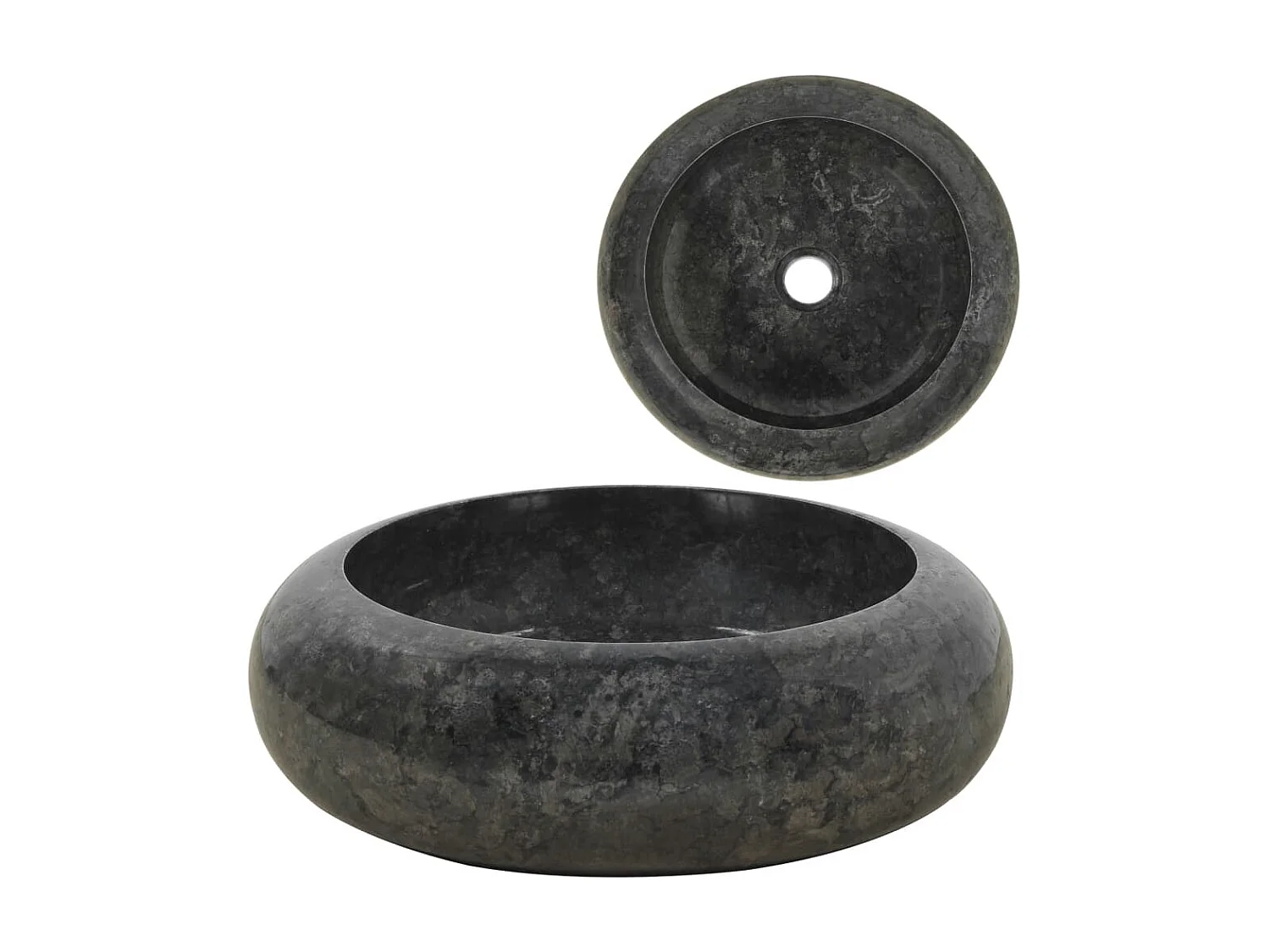 Lavabo 40 x 12 cm Marmo Nero