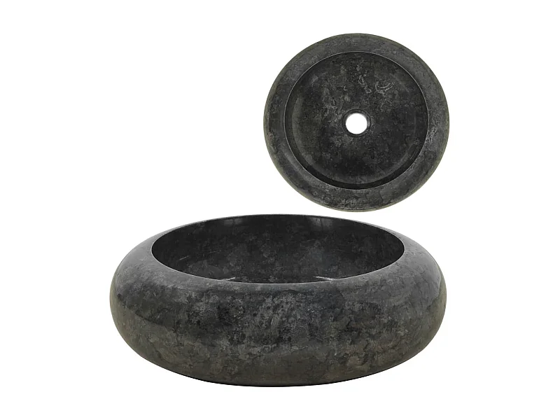 Lavabo 40 x 12 cm Marbre Noir