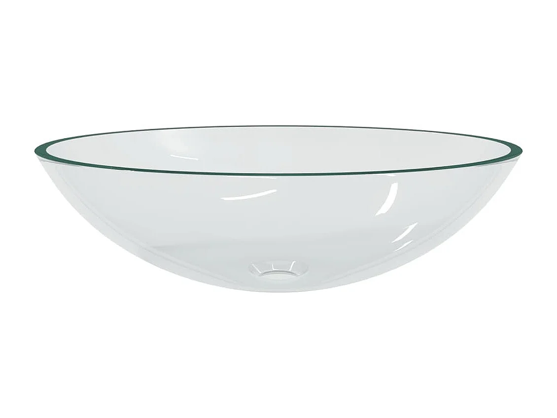 Lavabo Verre 50x37x14 cm Transparent