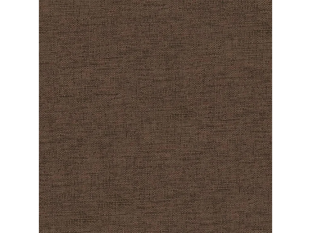 Apoio para os pés castanho 60x60x36 cm Tecido e imitação de pele