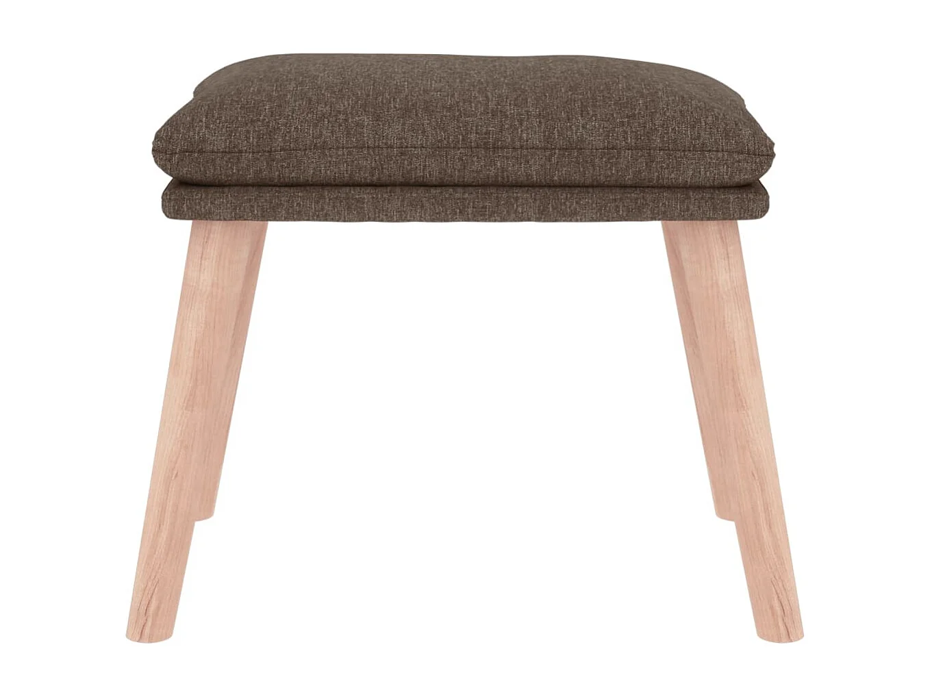 Repose-pied Taupe 45x29,5x35 cm Tissu