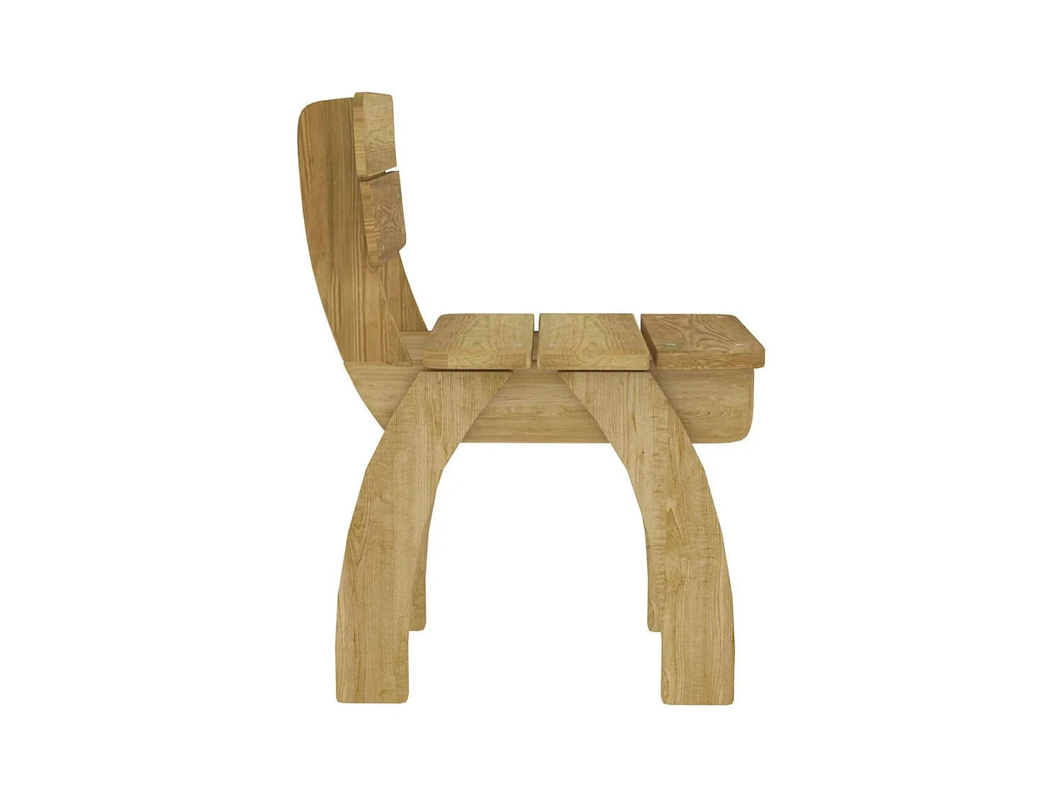 5-tlg. Garten-Essgruppe Kiefernholz Imprägniert