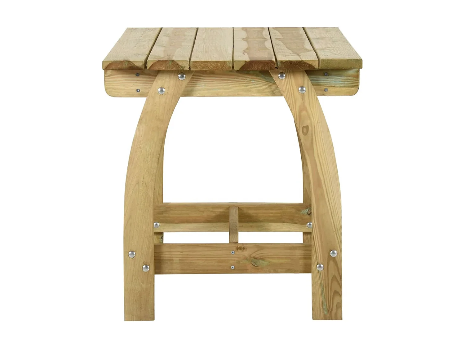 Ensemble à manger de jardin 5 pcs Bois de pin imprégné