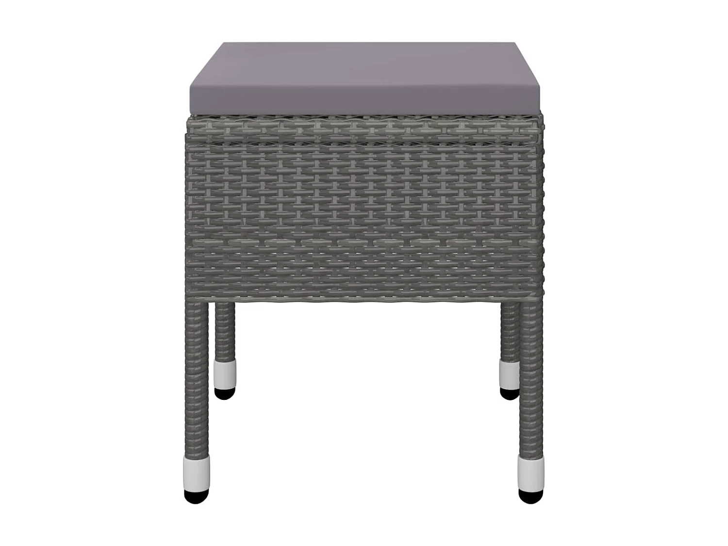 Set Mobili da Pranzo per Giardino 11 pz Grigio