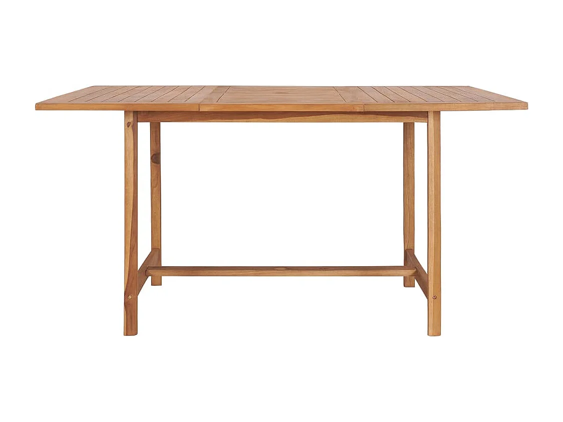 Table de jardin 150x150x76 cm Bois de teck solide