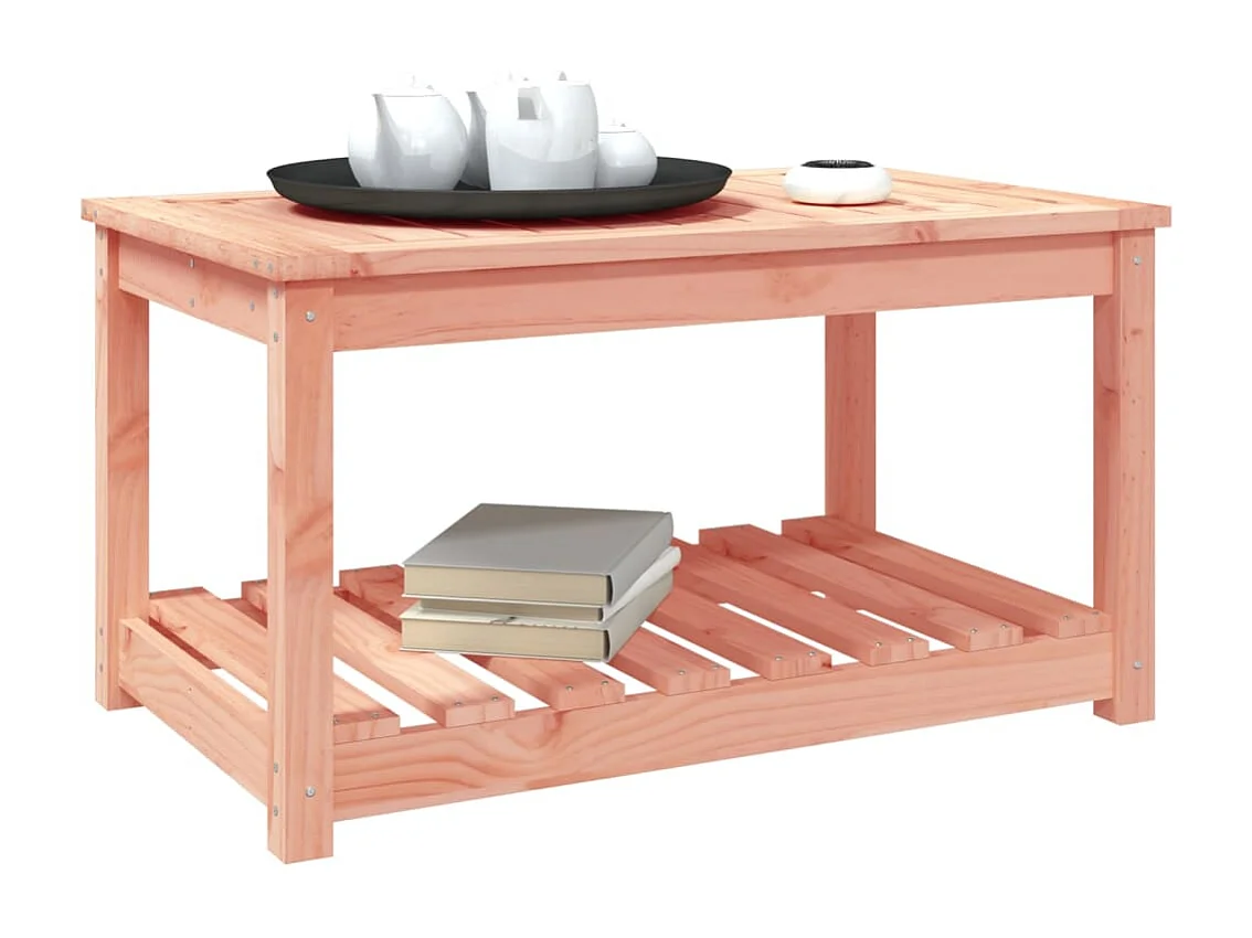 Tavolo da Giardino 82,5x50,5x45 cm in Legno Massello di Pino