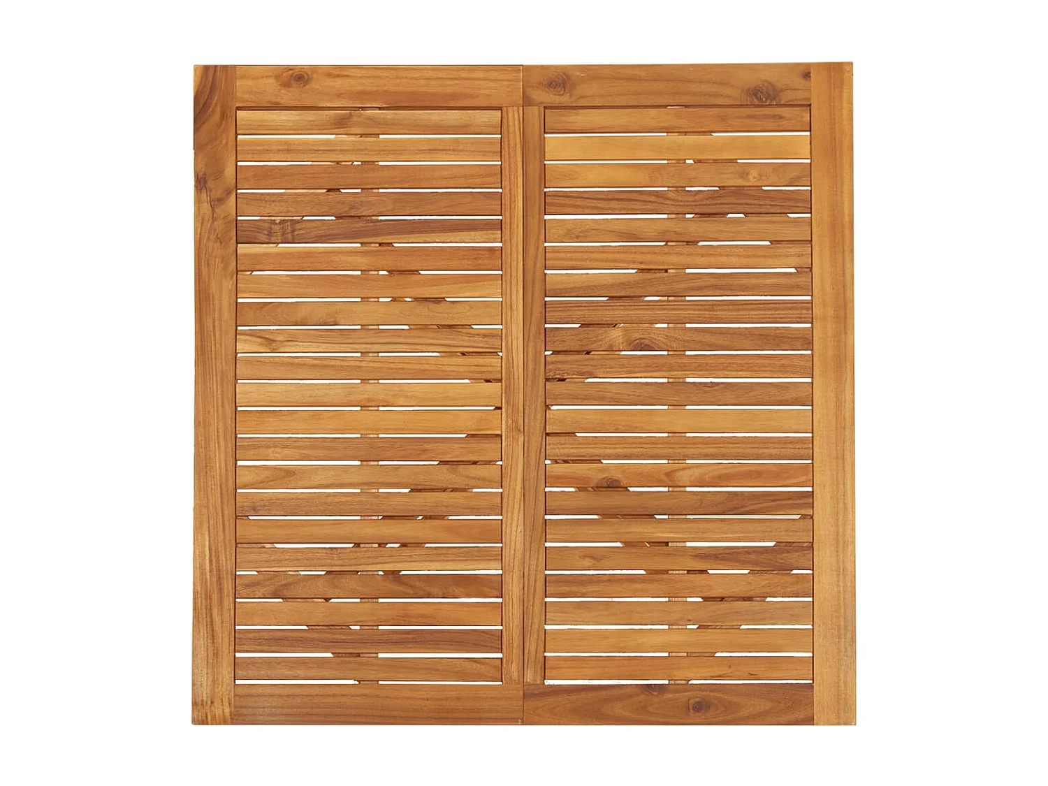 Table de jardin 110x110x75 cm Bois d'acacia solide