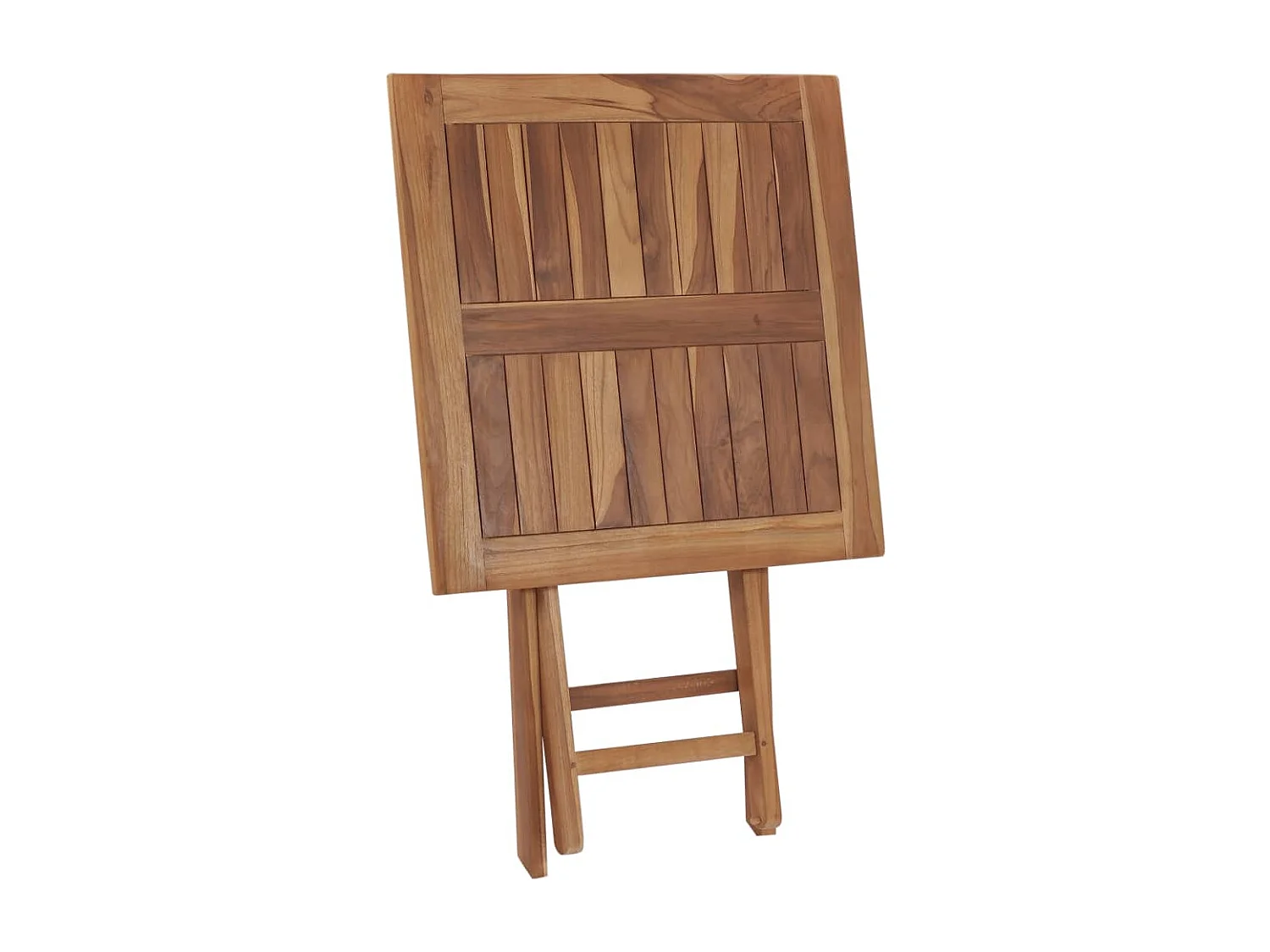Table pliable de jardin 60x60x75 cm Bois de teck solide