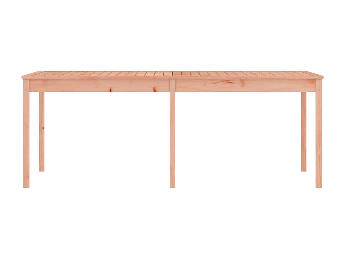 Table de jardin 203,5x100x76 cm bois massif de douglas