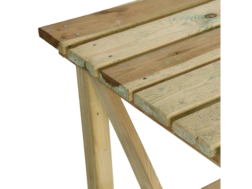 Gartentisch 160x79x75 cm Holz