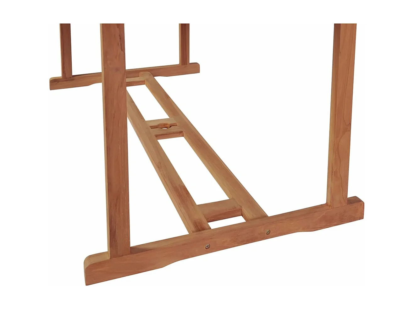 Mesa de jardim 180x90x75 cm madeira teca maciça