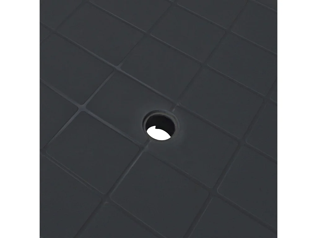 Table de jardin Anthracite 101 x 68 x 72 cm Plastique