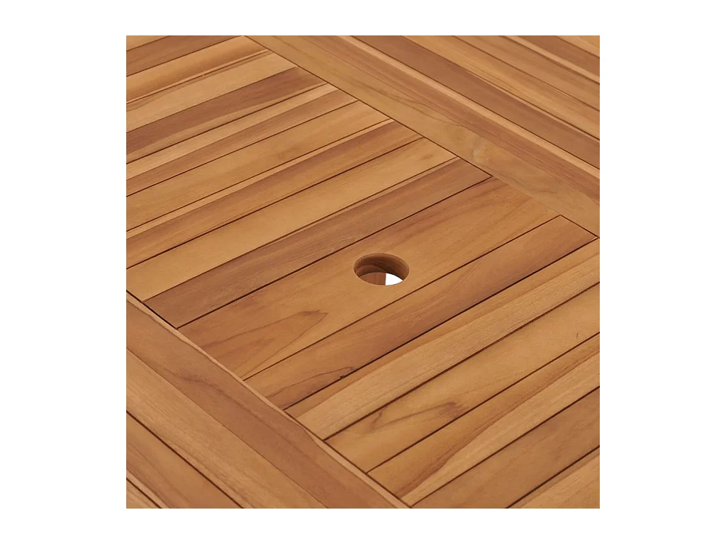 Table de jardin 150x76 cm Bois de teck solide