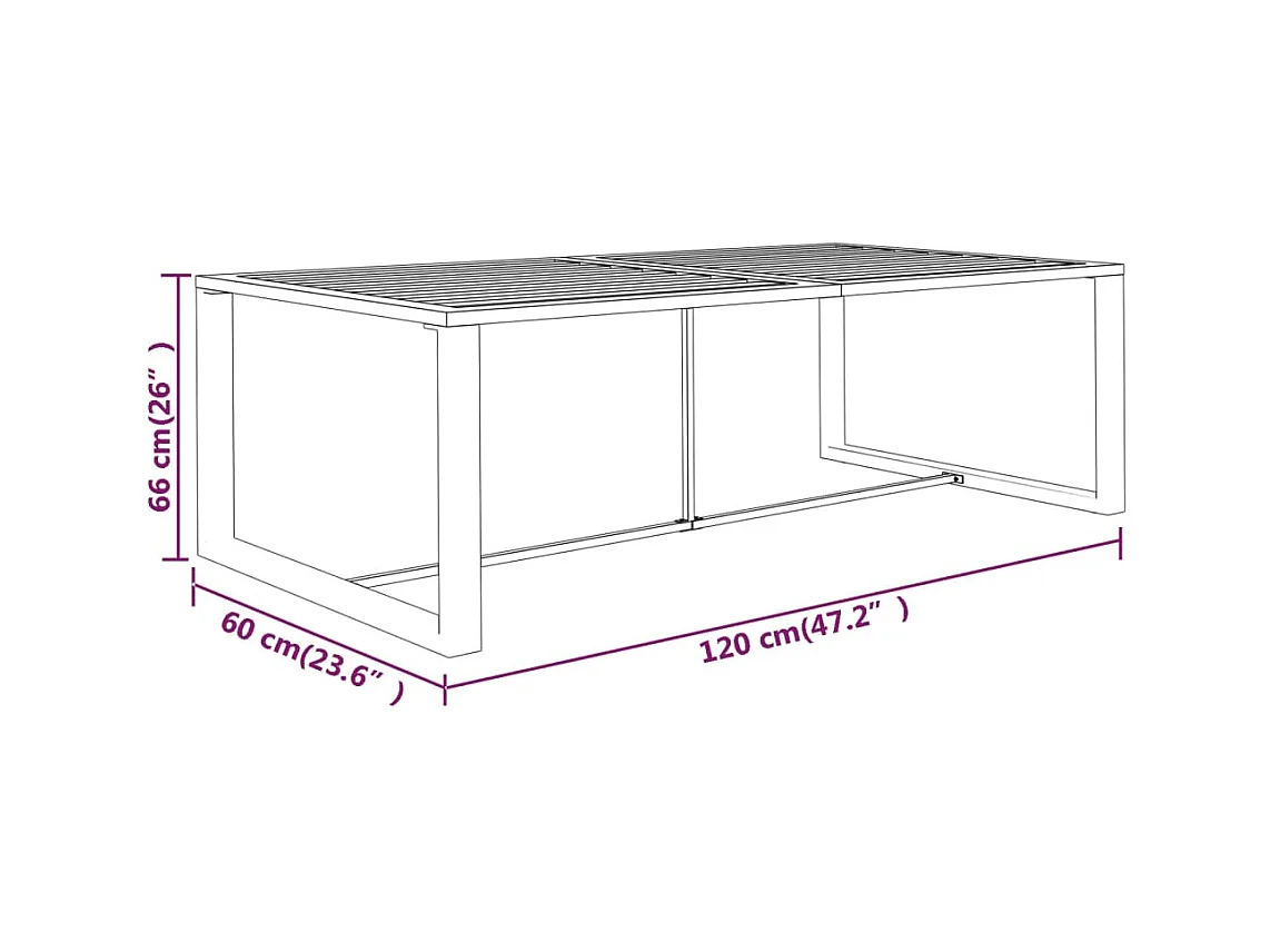 Salon de jardin 4 pcs avec coussins Aluminium Anthracite