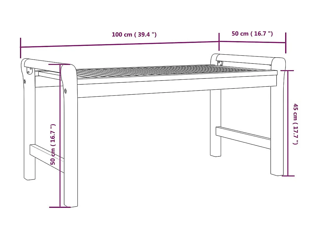 Set Salotto da Giardino 5 pz con Cuscini Legno Massello Acacia
