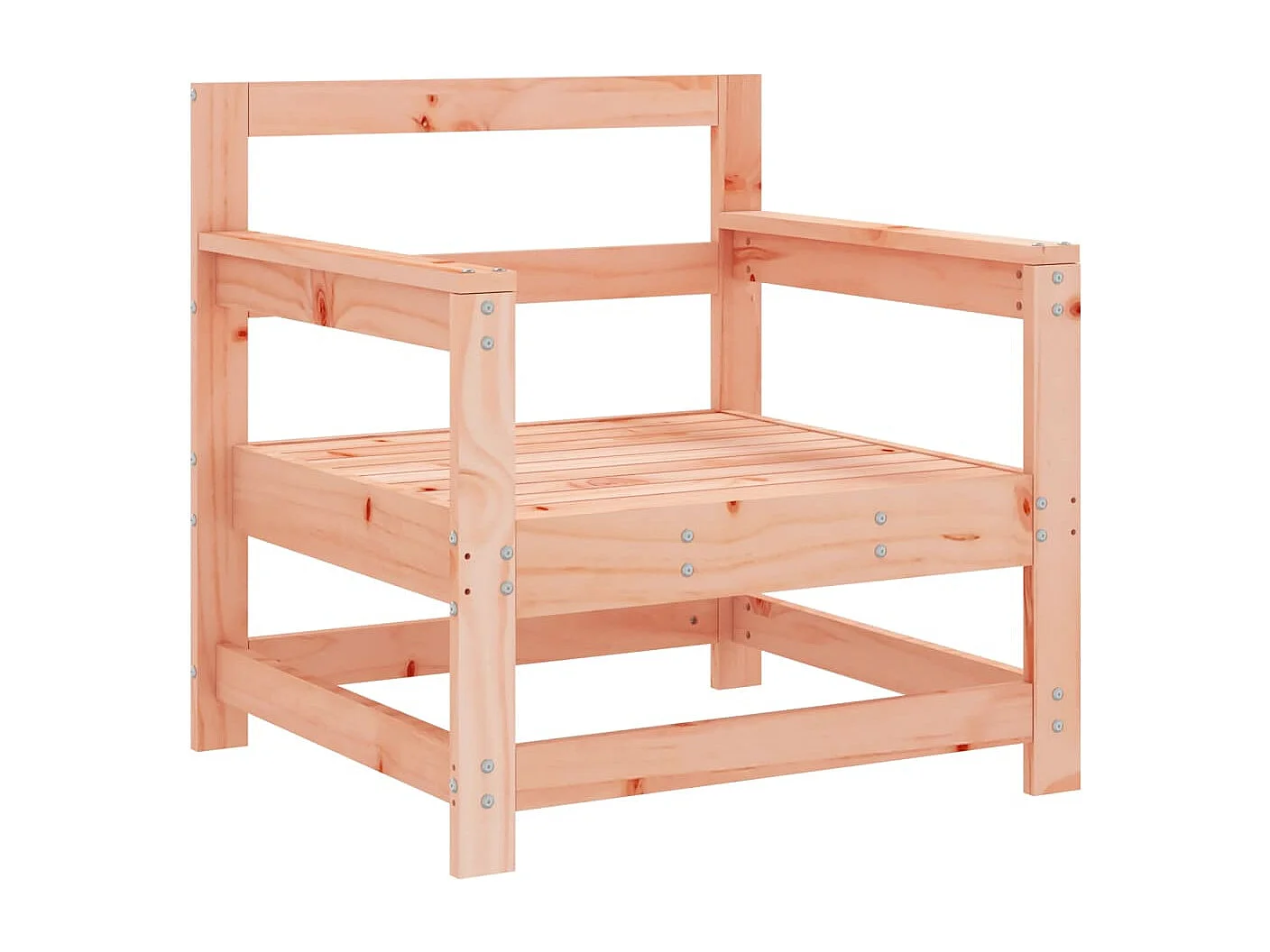 Salon de jardin 7 pcs bois massif douglas