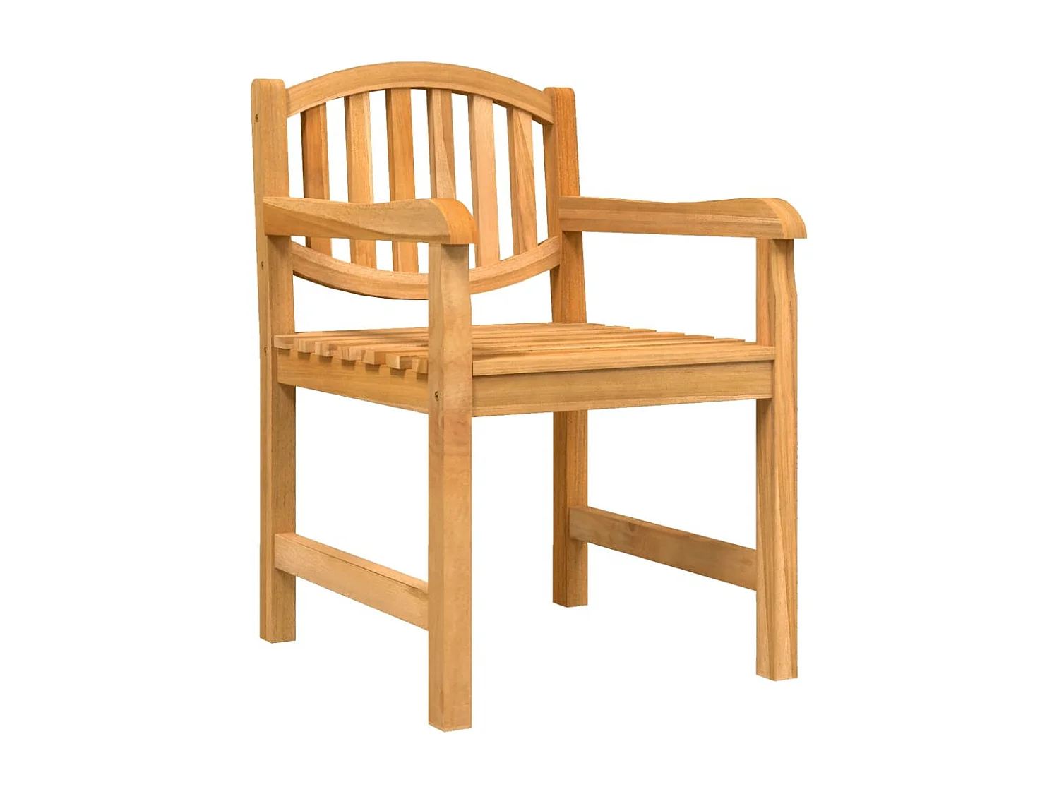 Ensemble à manger de jardin 5pcs Bois de teck massif