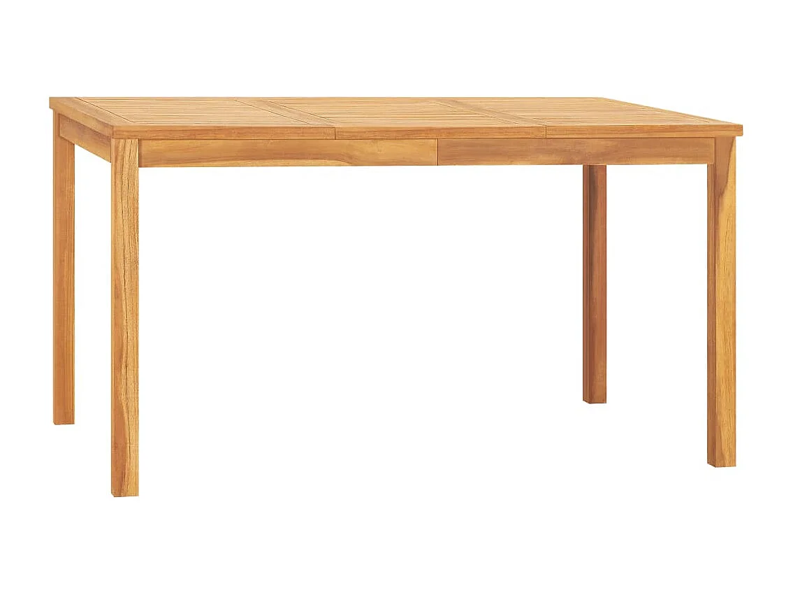 Ensemble à manger de jardin 5pcs Bois de teck massif