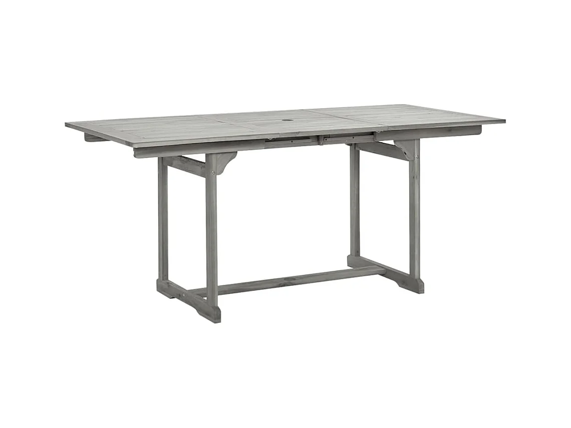 Ensemble à manger de jardin 5 pcs Bois d'acacia solide