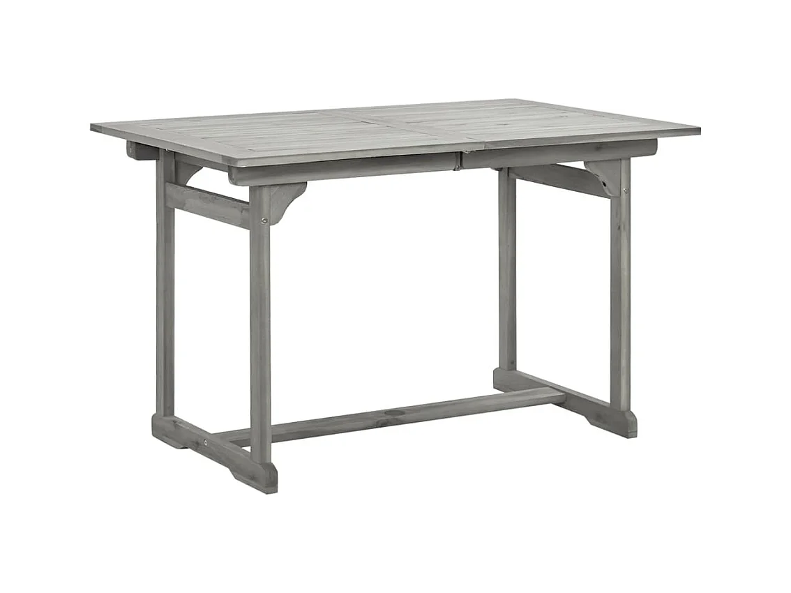 Ensemble à manger de jardin 5 pcs Bois d'acacia solide