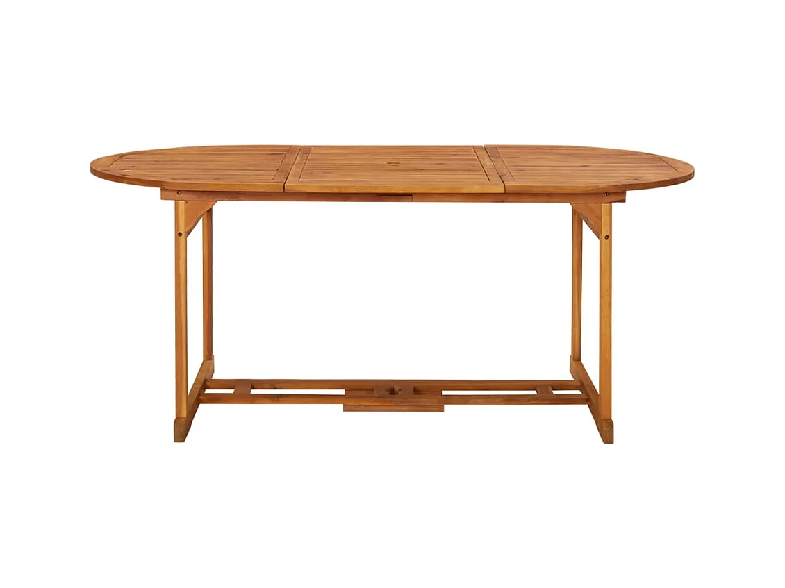 Ensemble à manger de jardin 7 pcs bois massif d'acacia