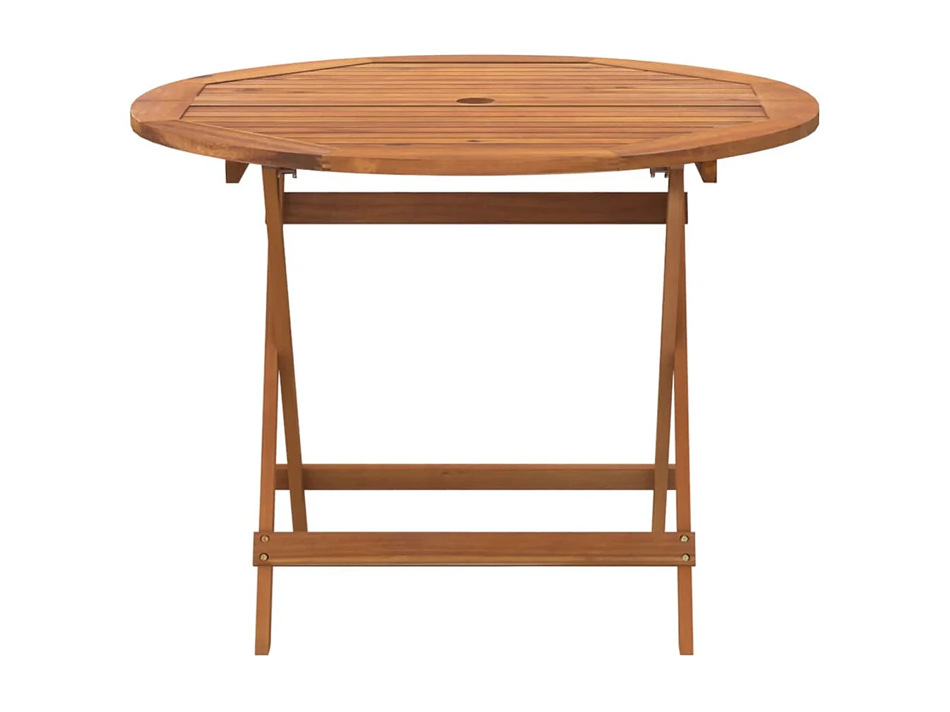 Ensemble à manger de jardin 5 pcs Bois d'acacia solide