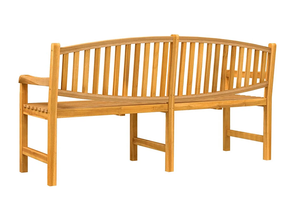 Ensemble à manger de jardin 3 pcs Bois de teck massif